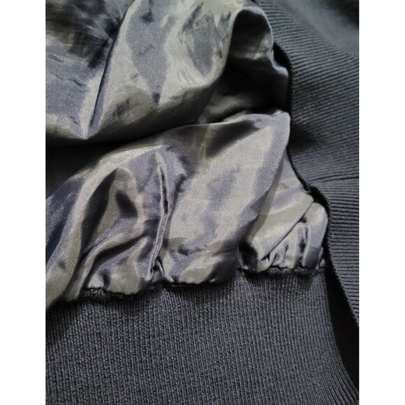 Fairway & Greene Sweater Vest Wind Vest Merino Wool Collared 1/4 Zip Large Blue - Picture 5 of 6